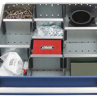 Set di divisori Bott Anteriore-posteriore, sinistra-destra Argento Acciaio galvanizzato per uso con Armadietto Bott