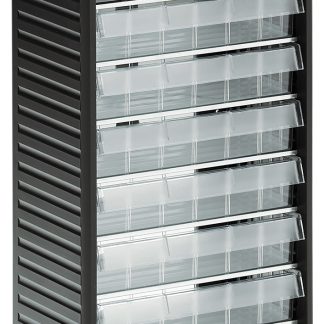 Cassettiera portaminuterie RS PRO, 8 cassetti , 550mm x 310mm x 180mm