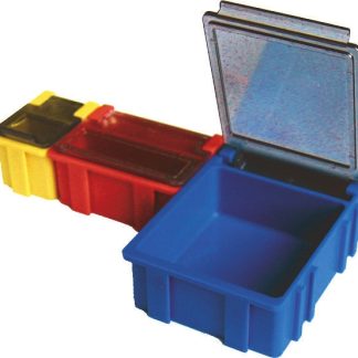 Contenitore modulare Licefa in ABS, 21mm x 29mm x 22mm, Coperchio trasparente