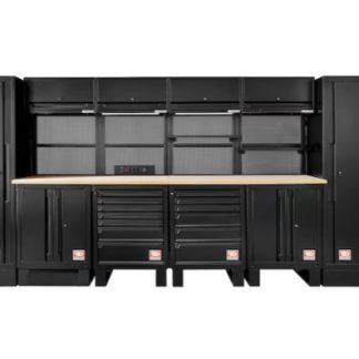 Armadietto porta-attrezzi da pavimento a 6 ante Facom in Metallo, 3970mm, 2 ripiani, 13 cassetti