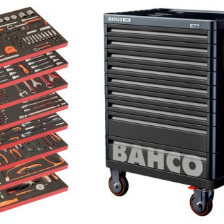 Carrello Bahco, 9 ripiani 976 x 510 x 820mm, portata max 45kg