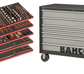 Carrello Bahco, 7 ripiani 986 x 501 x 1430mm, portata max 45kg