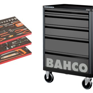 Carrello Bahco, 5 ripiani 952 x 510 x 782mm, portata max 30kg