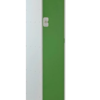 Armadietto di stoccaggio Acciaio Verde, Grigio chiaro RS PRO 1 porta No, 1800 mm x 450 mm x 450mm