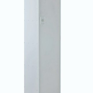 Armadietto Acciaio Grigio chiaro RS PRO 1 porta No, 1800 mm x 300 mm x 380mm