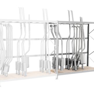 Sistema a scaffali Manorga, 2000mm x 2000mm, 800mm