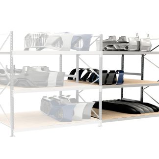 Sistema a scaffali Manorga, 2000mm x 2000mm, 1800mm