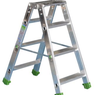 Scala FIMM a 4 gradini, montanti in Alluminio