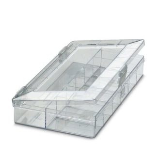 Contenitore modulare Phoenix Contact in Polistirene, 7 scomparti, 45mm x 250mm x 170mm