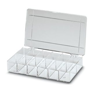 Contenitore modulare Phoenix Contact in Polistirene, 12 scomparti, 36mm x 210mm x 105mm