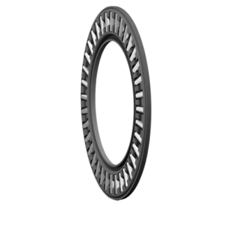 Cuscinetto assiale a rullini SKF, file , Ø int. 120mm, Ø est. 155mm, guida larga 4mm