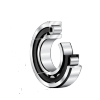 Cuscinetto a rullo FAG, Ø int. 17mm, Ø est. 40mm, guida larga 12mm