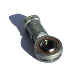 Terminale aste Fluro, lunghezza 66mm, foro da 12mm, filettatura M12 x 1.75 Femmina, carico dinamico 13.3kN, statico