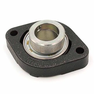 Cuscinetto flangiato INA, 2 fori di montaggio da 11,5 mm, Ø int 35mm, dimensioni 94mm x 42mm x 126mm, in Ghisa