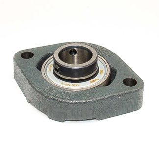 Cuscinetto flangiato INA, 2 fori di montaggio da 14 mm, Ø int 40mm, dimensioni 100mm x 42.5mm x 150mm, in Ghisa