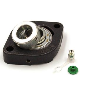 Cuscinetto flangiato INA, 2 fori di montaggio da 6,6 mm, Ø int 17mm, dimensioni 58.7mm x 30.5mm x 81mm, in Ghisa