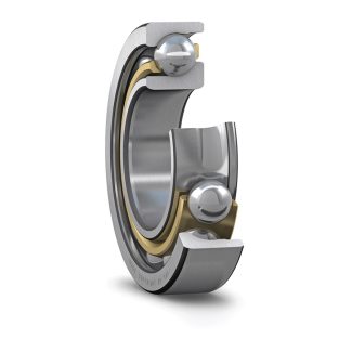 Cuscinetto a sfera Cuscinetto a sfere a contatto angolare a una corona SKF in Acciaio, Ø int. 25mm, Ø est. 62mm, Largh.