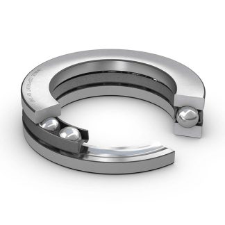 Cuscinetto a sfera Cuscinetti a sfere reggispinta SKF in Acciaio, Ø int. 90mm, Ø est. 135mm, Largh. guida 35mm
