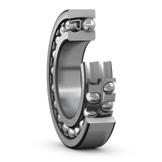 Cuscinetto a sfera Cuscinetto a sfere autoallineante SKF in Acciaio, 2 file, Ø int. 70mm, Ø est. 125mm, Largh. guida