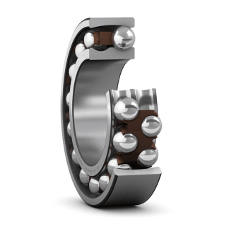 Cuscinetto a sfera Cuscinetto a sfere autoallineante SKF in Acciaio, 2 file, Ø int. 30mm, Ø est. 72mm, Largh. guida 27mm