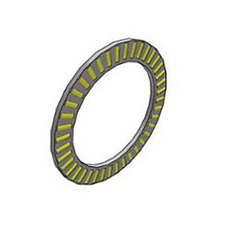 Cuscinetto a rullo SKF, Ø int. 70mm, Ø est. 95mm, guida larga 4mm