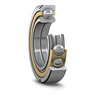 Cuscinetto a sfera Cuscinetto a sfere a contatto angolare a una corona SKF in Acciaio, Ø int. 17mm, Ø est. 40mm, Largh.