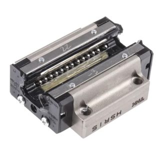 Blocco cuscinetto THK, serie HSR, carrello da 56.6mm x 47mm, per guida larga 15mm