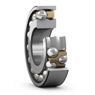 Cuscinetto a sfera Cuscinetto a sfere autoallineante SKF in Acciaio, 2 file, Ø int. 120mm, Ø est. 215mm, Largh. guida