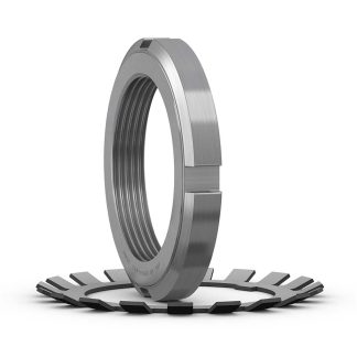 Dado di bloccaggio del cuscinetto e dispositivo di bloccaggio, SKF KM 21