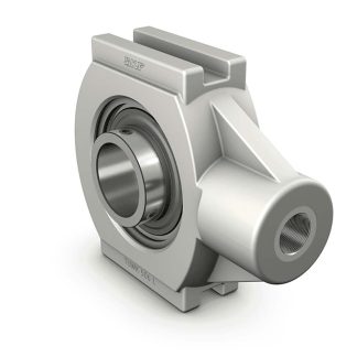 Cuscinetto flangiato SKF, Ø int 25mm, dimensioni 99mm x 27.5mm x 89mm, in Ghisa