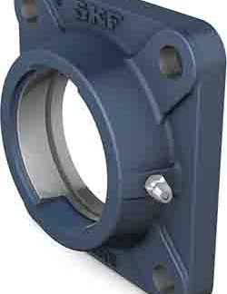 Cuscinetto flangiato SKF, 4 fori di montaggio da 14 mm, Ø int 80mm, dimensioni 130mm x 38.5mm x 38.5mm, in Ghisa