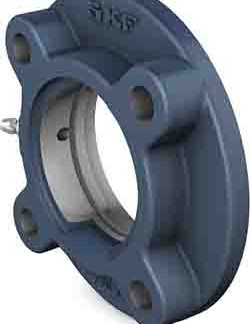 Cuscinetto flangiato SKF, 4 fori di montaggio, Ø int 85mm, dimensioni 160mm x 38mm, in Ghisa