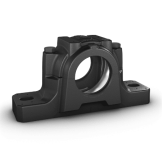 Involucro cuscinetto assiale, SKF SNL 216, Ø interno 90mm, foro di montaggio 28 mm, lungo 315mm, alto 177mm, in Ghisa