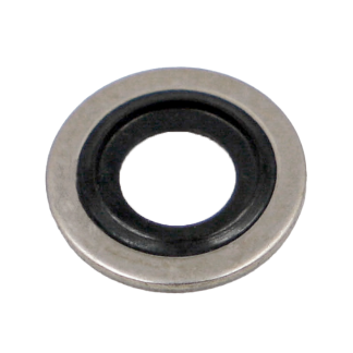 Guarnizioni di tenuta Hutchinson Le Joint Français in Gomma: PC851 e rondella: acciaio inox, Ø int. 5.7mm, Ø est. 9mm,