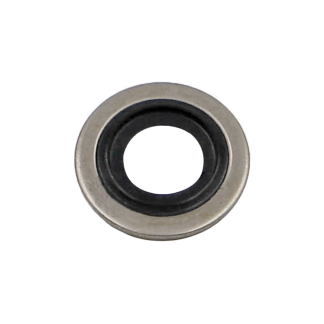 Guarnizioni di tenuta Hutchinson Le Joint Français in Gomma: PC851 e rondella: acciaio inox, Ø int. 11.26mm, Ø est.