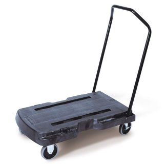 Carrello con pianale in PE Rubbermaid Commercial Products, 82.6 x 52.1cm, portata max. 181.4kg