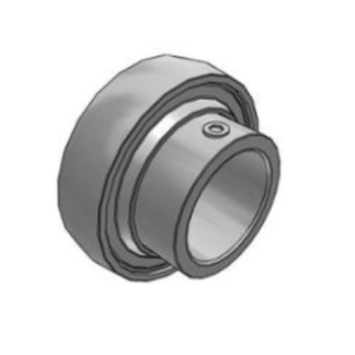 Inserto cuscinetto, SKF YARAG 208, Ø interno 40mm, Ø esterno 80mm, carico statico 19000N, dinamico 30700N, in Acciaio