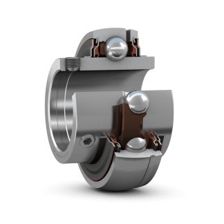 Inserto cuscinetto, SKF YAR 208-2RF/HV, Ø interno 40mm, Ø esterno 80mm, carico statico 19000N, dinamico 24700N, in