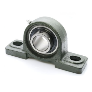 Blocco di supporto per cuscinetti, RS PRO, Ø interno 50mm, lungo 206mm