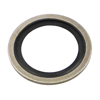 Guarnizioni di tenuta Hutchinson Le Joint Français in Gomma: DF851 e rondella: acciaio dolce, Ø int. 35.94mm, Ø est.