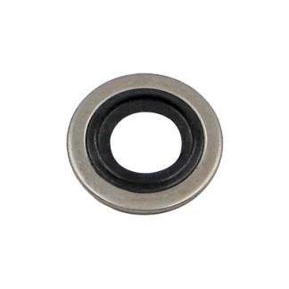 Guarnizioni di tenuta Hutchinson Le Joint Français in Gomma: DF851 e rondella: acciaio dolce, Ø int. 10.7mm, Ø est.