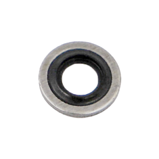 Guarnizioni di tenuta Hutchinson Le Joint Français in Gomma: DF851 e rondella: acciaio dolce, Ø int. 3.6mm, Ø est.