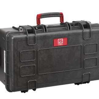 Valigetta a tenuta stagna RS PRO in Polipropilene, 550 x 350 x 225mm, a tenuta stagna, con ruote