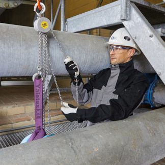 Paranco Catena di carico YALE, portata max. 250 kg, 3m