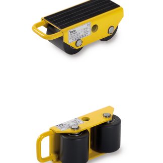 Carrello con ruote Acciaio STEERMAN, carico 3t, 228mm x 400mm