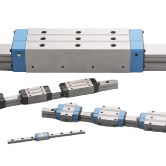 Guida lineare IKO Nippon Thompson, serie LRX, guida da 98mm x 24.5mm, in Acciaio al carbonio