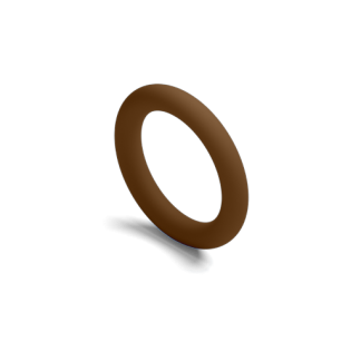 O-ring RS PRO in FKM, Ø int. 126.67mm, Ø est. 131.91mm, spessore 2.62mm
