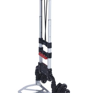 Carrello portapacchi in Alluminio RS PRO, ruote Gomma, Piena, piastra di carico 387 x 270mm, portata max 60kg,