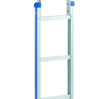 Carrello portapacchi in Alluminio RS PRO, ruote pneumatiche, piastra di carico 355 x 225mm, portata max 200kg