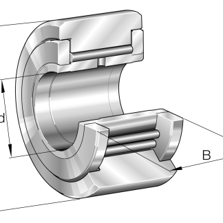 Cuscinetto a rullo INA, Ø 35mm, foro int. 15mm